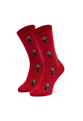 Polo Ralph Lauren Чорапи дълги дамски 455855678003 Червен - Pepit.bg