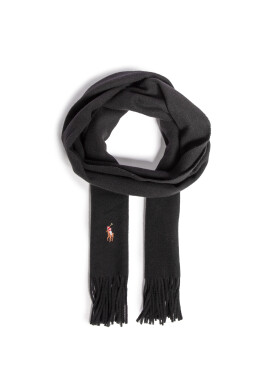 Polo Ralph Lauren Шал Sign It Wool 449727530001 Черен - Pepit.bg