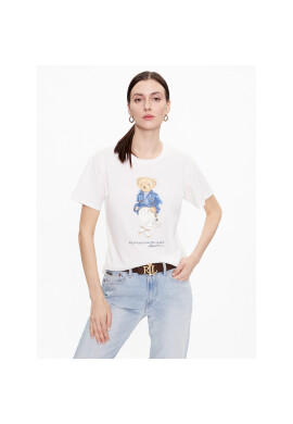 Polo Ralph Lauren Тишърт 211892645001 Бял Regular Fit - Pepit.bg