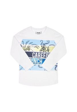 Primigi Блуза Bad Crab 45212004 Бял Regular Fit - Pepit.bg