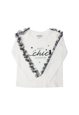 Primigi Блуза Feel Chic Today 45212541 Бял Regular Fit - Pepit.bg