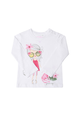 Primigi Блуза Jungle Life 45211508 Бял Regular Fit - Pepit.bg