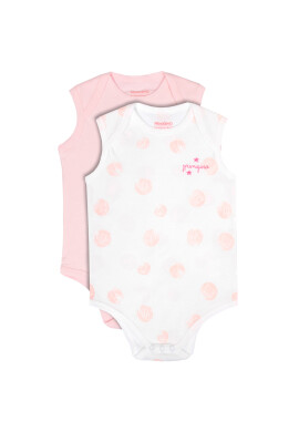 Primigi Комплект от 2 броя детски бодита Basic Girl 43426701 Бял Regular Fit - Pepit.bg