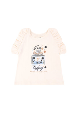 Primigi Тишърт Feel Chic Today 45232521 Бежов Regular Fit - Pepit.bg