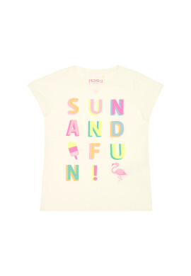 Primigi Тишърт Sun&Fun 45222601 Бял Regular Fit - Pepit.bg