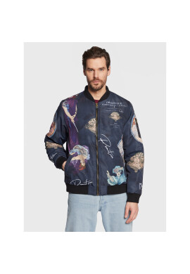 Primitive Яке бомбър Mucha P12675 Тъмносин Regular Fit - Pepit.bg