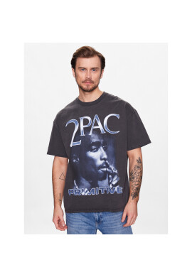 Primitive Тишърт 2Pac P14385 Сив Regular Fit - Pepit.bg