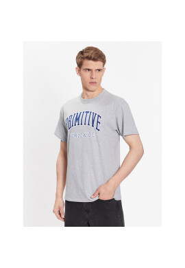 Primitive Тишърт Collegiate Worldwide PAPSP2312 Сив Regular Fit - Pepit.bg