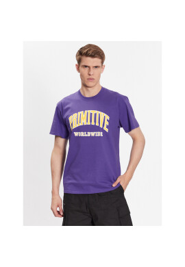 Primitive Тишърт Collegiate Worldwide PAPSP2312 Виолетов Regular Fit - Pepit.bg
