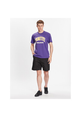 Primitive Тишърт Collegiate Worldwide PAPSP2312 Виолетов Regular Fit - Pepit.bg