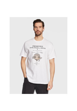 Primitive Тишърт P12681 Бял Regular Fit - Pepit.bg