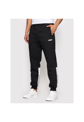 PROSTO. Долнище анцуг KLASYK Calfi 1022 Черен Regular Fit - Pepit.bg