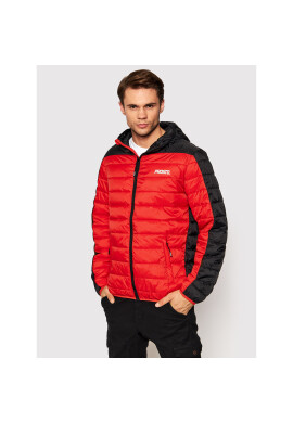 PROSTO. Пухено яке KLASYK 1084 Червен Regular Fit - Pepit.bg