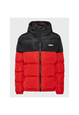 PROSTO. Пухено яке KLASYK Winter Adament Split 1014 Червен Regular Fit - Pepit.bg
