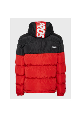 PROSTO. Пухено яке KLASYK Winter Adament Split 1014 Червен Regular Fit - Pepit.bg