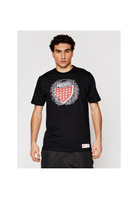 PROSTO. Тишърт KLASYK Cesar 1031 Черен Regular Fit - Pepit.bg