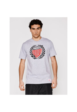 PROSTO. Тишърт KLASYK Cesar 1032 Сив Regular Fit - Pepit.bg