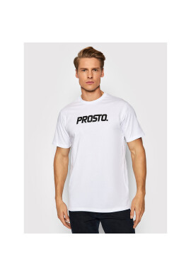 PROSTO. Тишърт KLASYK Classic 1021 Бял Regular Fit - Pepit.bg