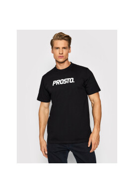 PROSTO. Тишърт KLASYK Classic 1022 Черен Regular Fit - Pepit.bg