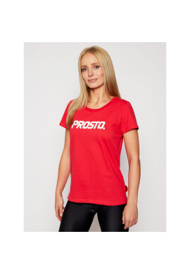 PROSTO. Тишърт KLASYK Classic 9261 Червен Regular Fit - Pepit.bg