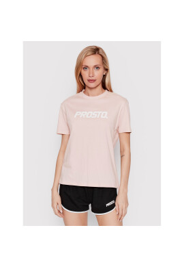 PROSTO. Тишърт KLASYK Clazzy 1012 Розов Regular Fit - Pepit.bg