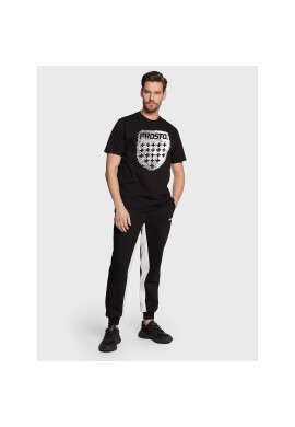 PROSTO. Тишърт KLASYK Finger 1033 Черен Regular Fit - Pepit.bg