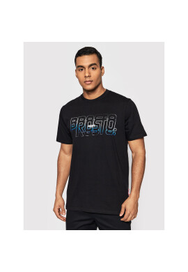 PROSTO. Тишърт KLASYK Glance 1233 Черен Regular Fit - Pepit.bg