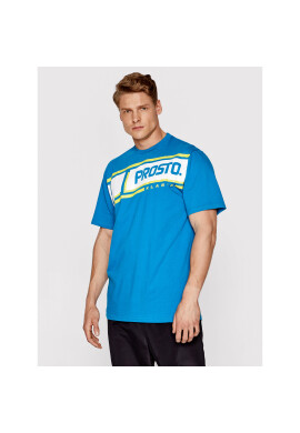PROSTO. Тишърт KLASYK Hama 1091 Син Regular Fit - Pepit.bg