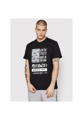 PROSTO. Тишърт KLASYK Ots Черен Regular Fit - Pepit.bg