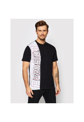 PROSTO. Тишърт KLASYK Outlay 1082 Черен Regular Fit - Pepit.bg