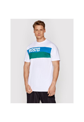 PROSTO. Тишърт KLASYK Resk 1212 Бял Regular Fit - Pepit.bg