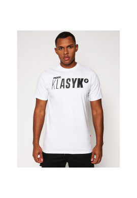 PROSTO. Тишърт KLASYK Twig 9176 Бял Regular Fit - Pepit.bg