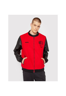 PROSTO. Яке бомбър KLASYK Baze 1022 Червен Regular Fit - Pepit.bg