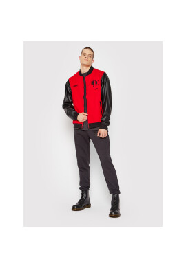 PROSTO. Яке бомбър KLASYK Baze 1022 Червен Regular Fit - Pepit.bg