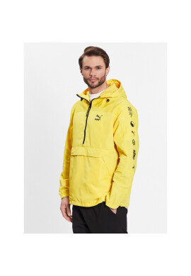 Puma Анорак STAPLE 539826 Жълт Relaxed Fit - Pepit.bg