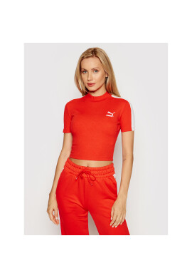 Puma Блуза Classics Mock Neck 530229 Червен Slim Fit - Pepit.bg