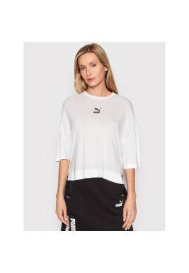 Puma Блуза Classics Splitside 533509 Бял Oversize - Pepit.bg