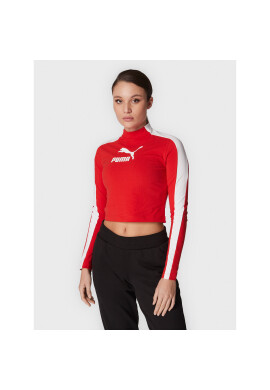 Puma Блуза T7 537065 Червен Slim Fit - Pepit.bg