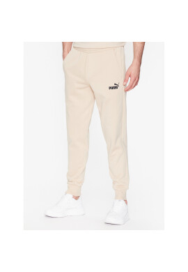 Puma Долнище анцуг Ess Logo 586715 Бежов Regular Fit - Pepit.bg