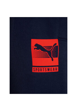 Puma Долнище анцуг Fl 584868 Тъмносин Regular Fit - Pepit.bg