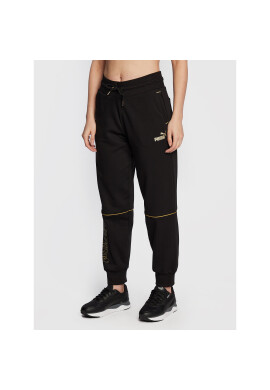 Puma Долнище анцуг Power Deco Glam 671758 Черен Regular Fit - Pepit.bg