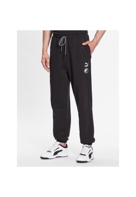 Puma Долнище анцуг STAPLE 539827 Черен Relaxed Fit - Pepit.bg