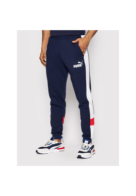 Puma Долнище анцуг Colorblock 848773 Тъмносин Regular Fit - Pepit.bg