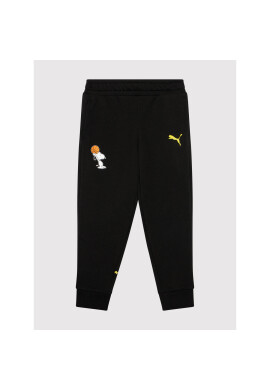 Puma Долнище анцуг PEANUTS 586134 Черен Regular Fit - Pepit.bg