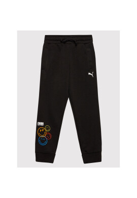 Puma Долнище анцуг SMILEY WORLD 846973 Черен Regular Fit - Pepit.bg