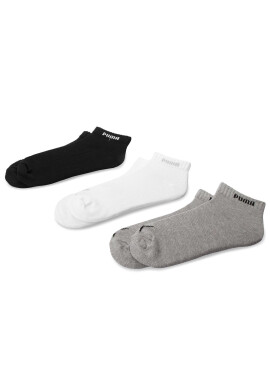 Puma Комплект 3 чифта къси чорапи унисекс 90682903 Сив - Pepit.bg