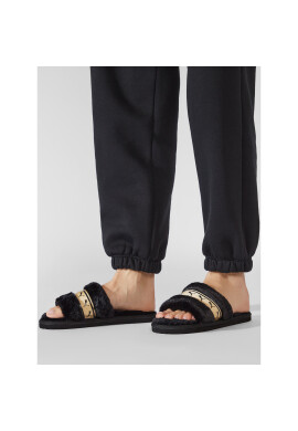 Puma Пантофи Fluff Remix Metallic 386726 02 Черен - Pepit.bg
