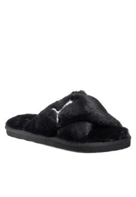 Puma Пантофи Fluff X Strap 384936 01 Черен - Pepit.bg