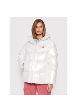 Puma Пухено яке Classics 589584 Бял Oversize - Pepit.bg