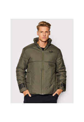 Puma Пухено яке Essential 587689 Зелен Regular Fit - Pepit.bg